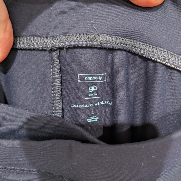 GAP workout pants cross front waistband Large - Picture 3 of 9